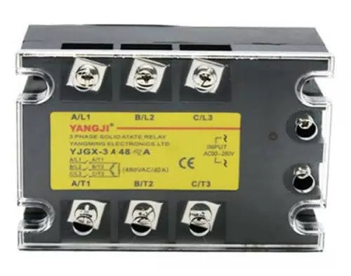 Three-phase SSR AC control AC AC-AC solid state relay YJGX-3A48100A 480VAC 100A [2]