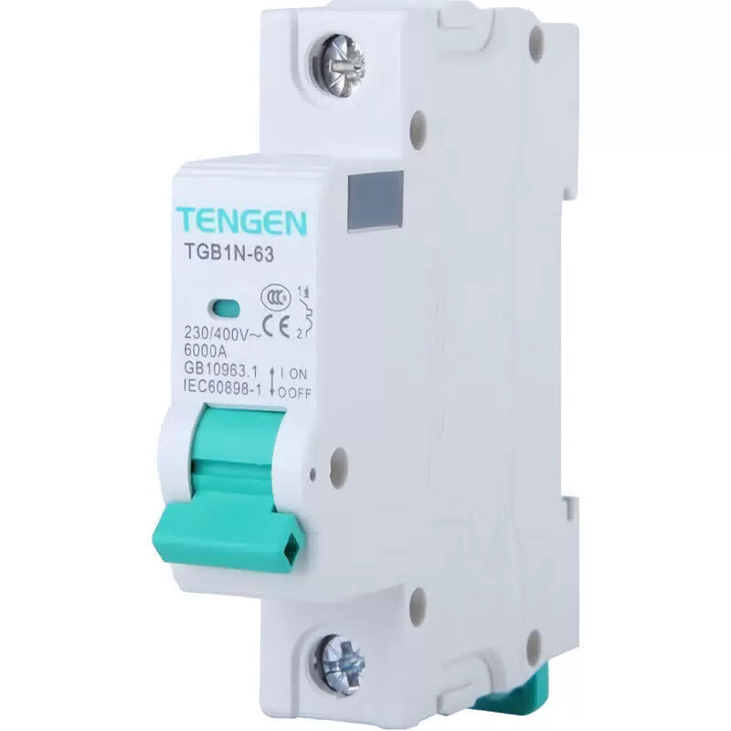 Tianzheng small circuit breaker; TGB1N-63 1P D3 (Xiangyun 3.0) [1]