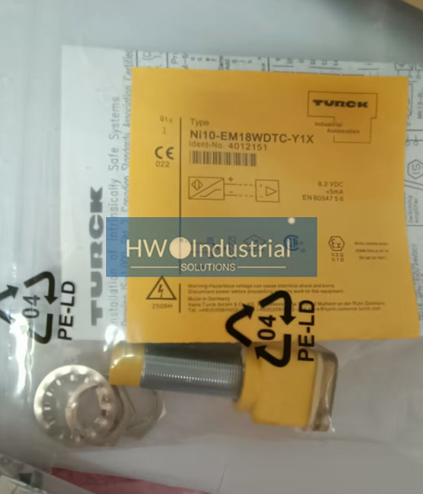 Turck Ni10-EM18WDTC-Y1X 4012151 Inductive proximity switch Sensor [5]