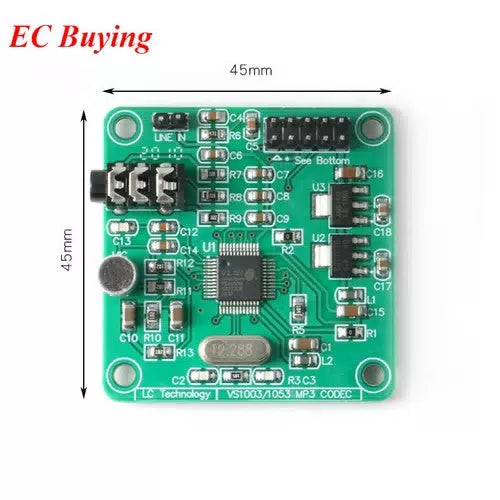 VS1053 Audio Decoding Module Real-Time Encoding AVR Processor SPI AMS-1117 [1]