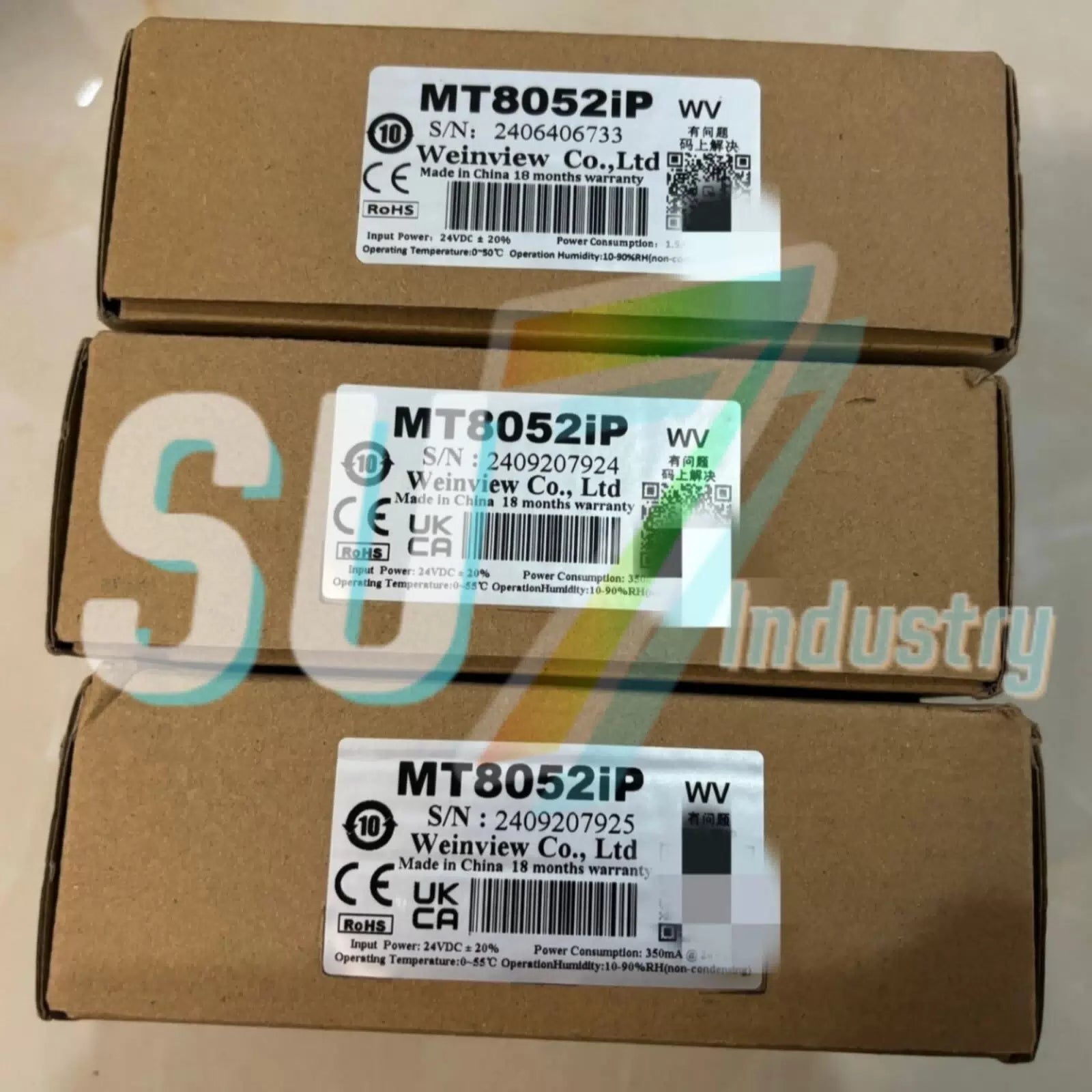 Weinview MT8052iP HMI Touch Screen# 1pcs    In Box [1]
