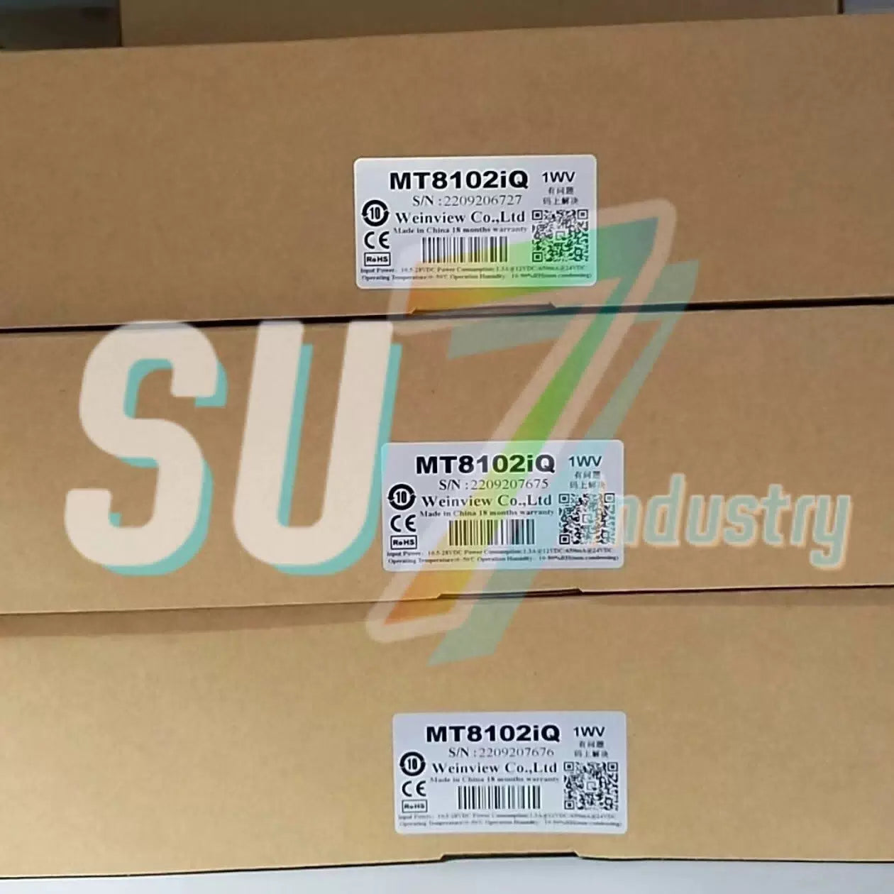 Weinview MT8106IQ HMI Touch Screen # 1pcs    In Box [4]