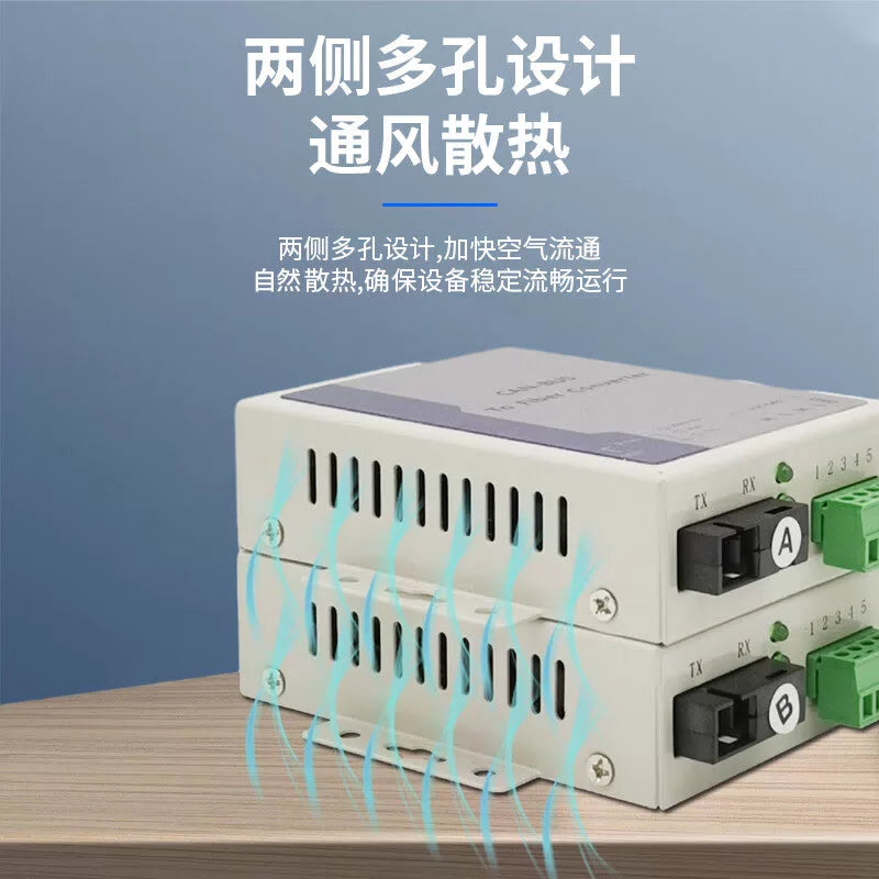 Xianglaixin CAN Bus Optical Transceiver, 1-channel CANBus to Fiber Optic Repeater, Fire Alarm Control Unit, Network Transceiver, SC Single-mode Single-fiber 1-pair XLX-GB4CAN1 [5]