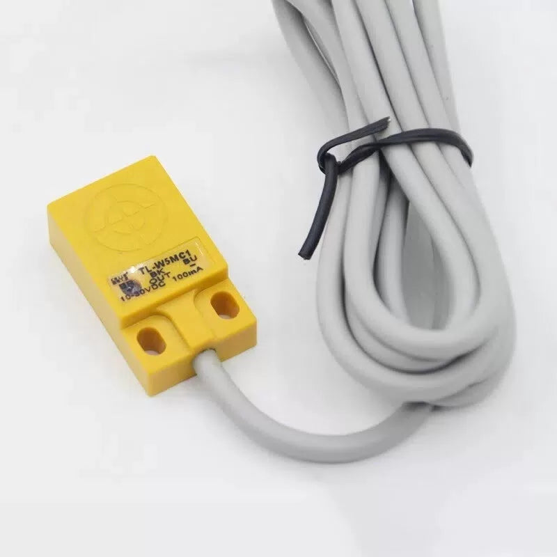 Xinkaichen TL-W5MC1 Flat Proximity Switch Sensor 10-30V DC Three-Wire NPN Normally Open Limit Switch TL-W5MC1 DC Three-Wire NPN Normally Open [2]