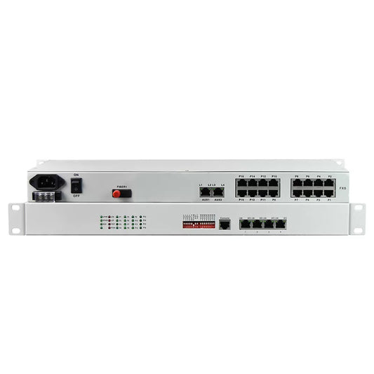 Xinqiao Huatai XQ-F8PD-Y Optical Transceiver Unit: Single-mode, single-fiber transmission for 8 telephone lines + 4 100Mbps isolated network lines. Unit price: [Price not specified]. [1]