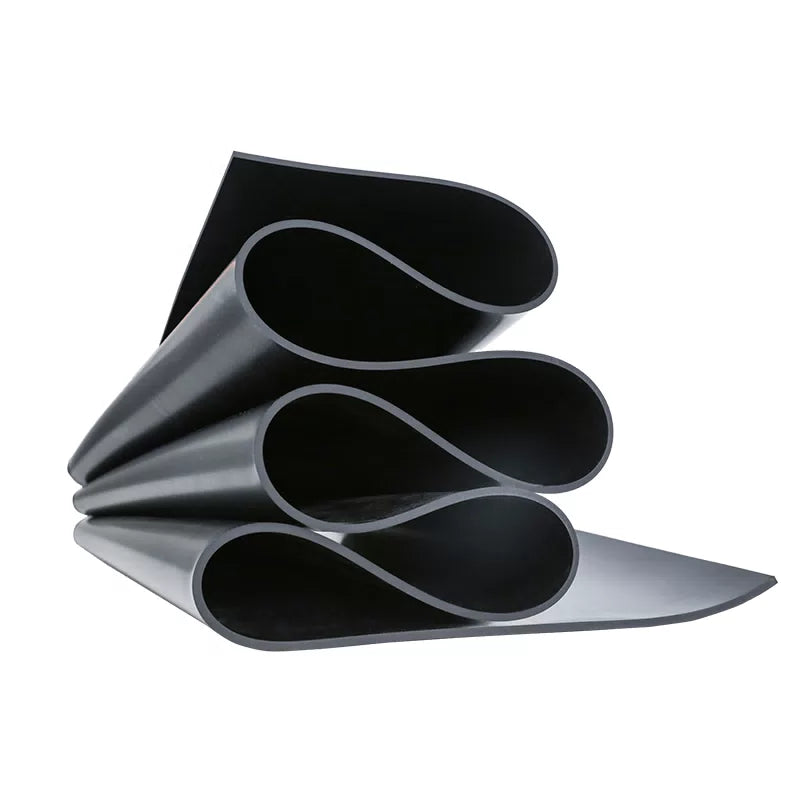 Xinyuan Black Industrial Rubber Sheet, High-Voltage Resistant, Insulating, Oil-Resistant, and Shock-Damping Pad for Power Distribution Rooms, 3/5MM Sealing Rubber Sheet, Black, 1M Width * 2MM Thicknes [1]
