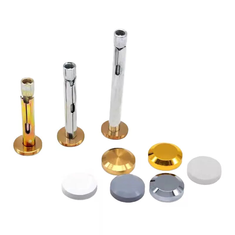 Xuncheng - Tile Hollowing Fixing Nails, Anti-Locking Tile Fasteners (Unit: Piece), Bright Gold, 5cm [5]