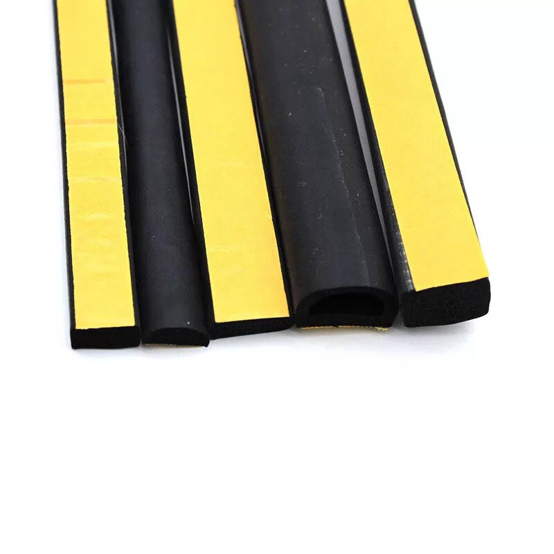Yonghao Yinghong EPDM foam sponge strips for sound insulation and shock absorption with adhesive backing. Customizable. Thickness 3*Width 10. Price per meter. [3]