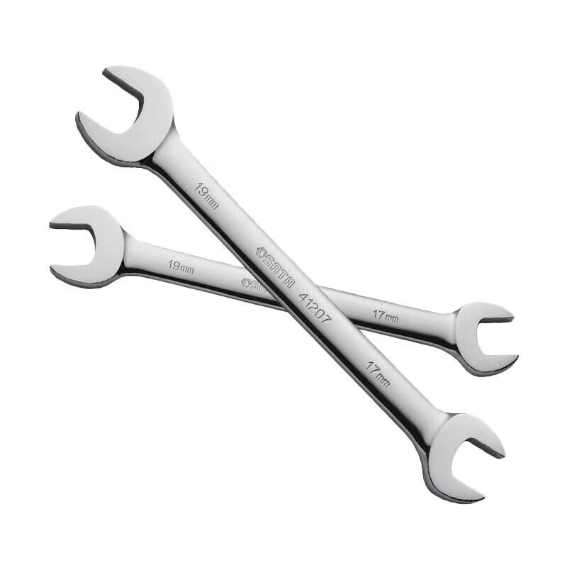Star fully polished double open end wrench 22X24mm; 41210