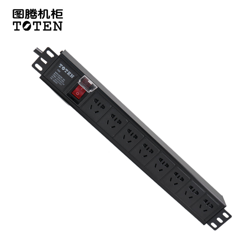 Totem 8-bit 16A PDU Industrial Multi-Purpose Power Distributor