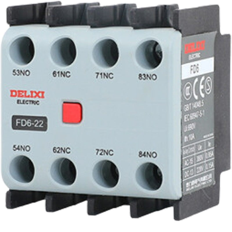 DELIXI ELECTRIC contactor FD6-22 top auxiliary contact RoHS/can be customized
