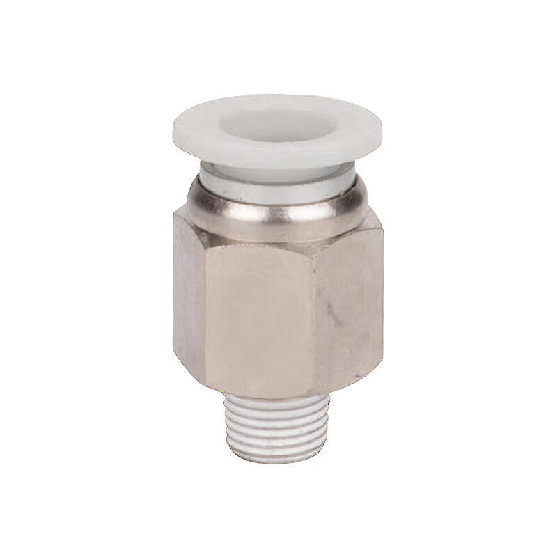 AirTAC X-APC4M5 Male Thread Pipe Connector, Straight Type