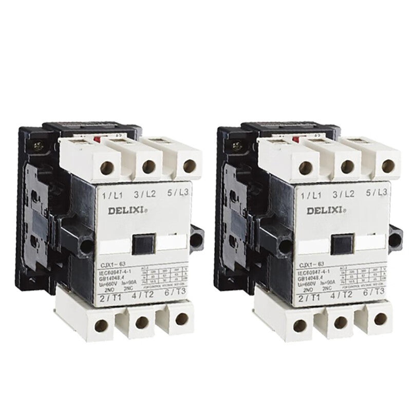 Delixi CJX1-12/22 Customized AC Contactor - 12V, 3P, 50Hz