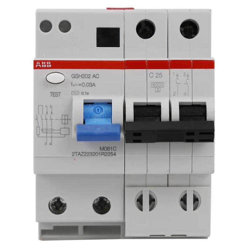 ABB GSH202 AC-C25/0.03 Residual Current Circuit Breaker
