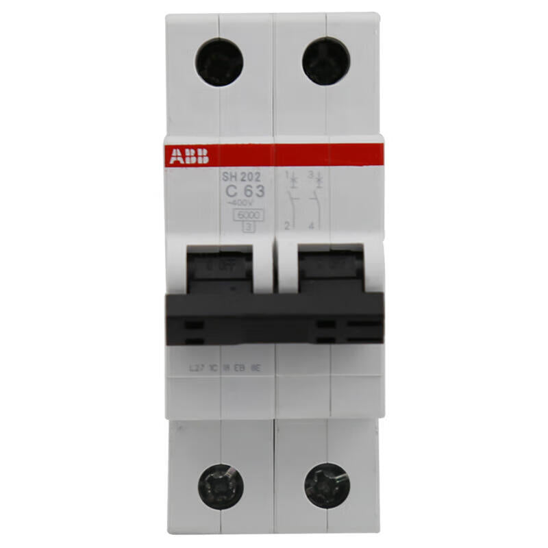 ABB SH202-C63 Miniature Circuit Breaker, SH200 Series