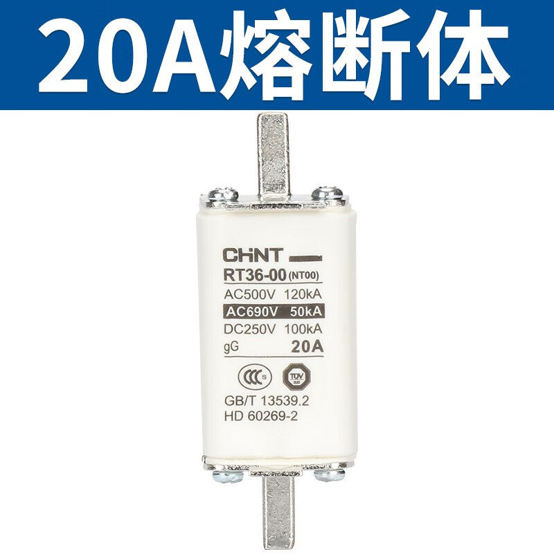 Chint (CHNT) fuse NT36-00 (NH00) 125A knife-type fuse (customized)