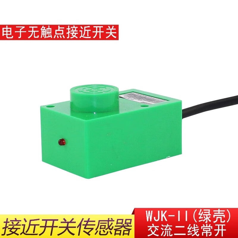 Xinkaichen WJK-Ⅱ (Green Shell) Electronic Non-contact Proximity Switch, Square Inductive Sensor, AC 220V