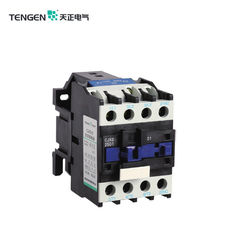 Tianzheng AC contactor rated current 25A coil voltage AC380V; CJX2-2501 380V