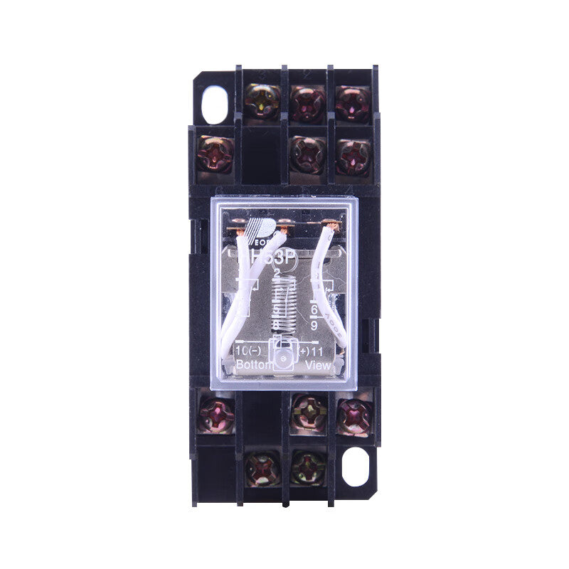 People's Electrical Appliances Electromagnetic Relay HH54P Series with Light 14 Pins 220V AC AC