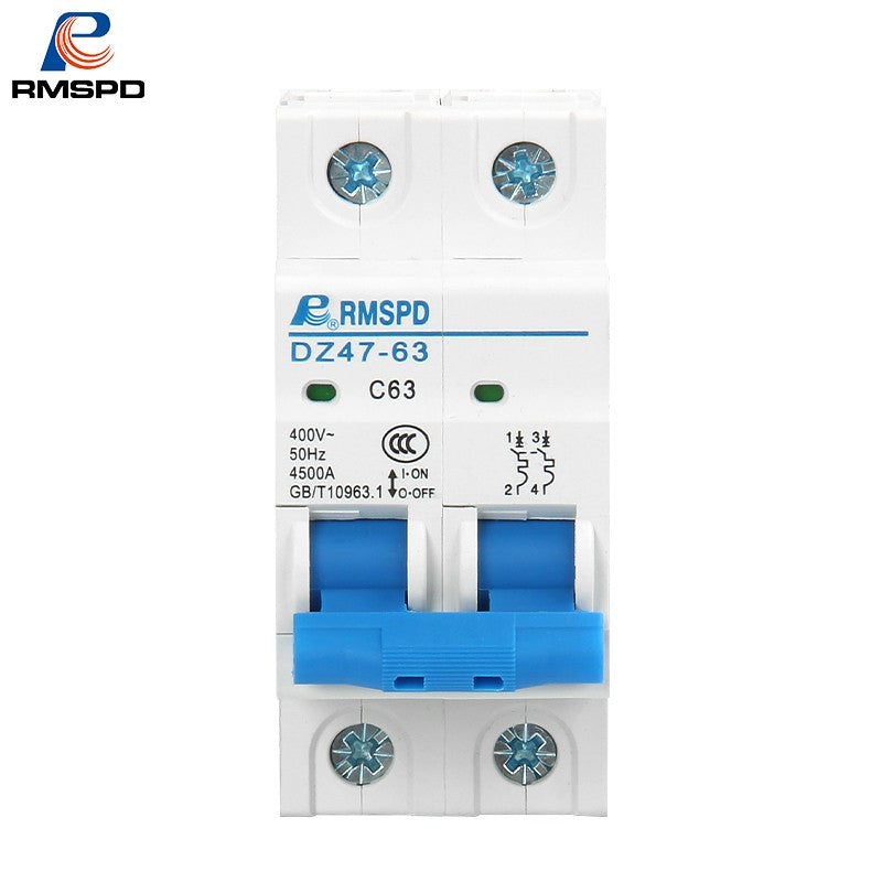 Shanghai People's RMSPD small circuit breaker DZ47 air switch circuit breaker 220V 32A 2P