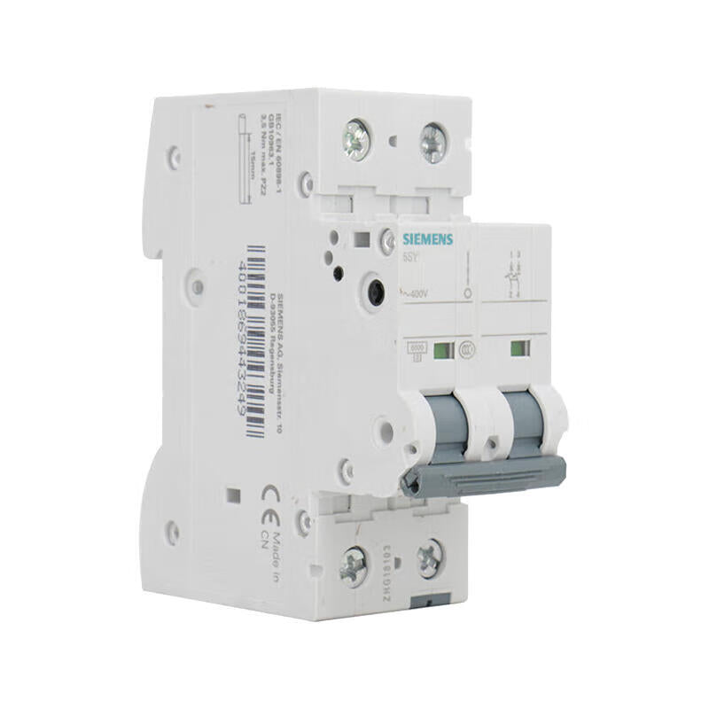 Siemens ET-5SY 50A 2P C 10kA DC Miniature Circuit Breaker