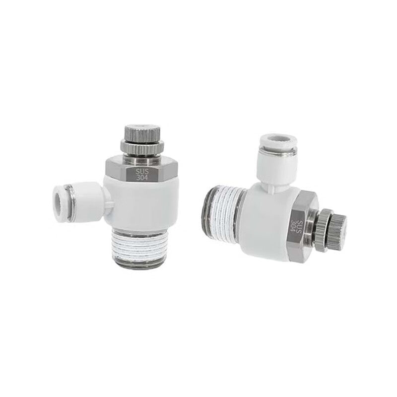 AirTac L-type Speed Regulating Valve PSL601A-S