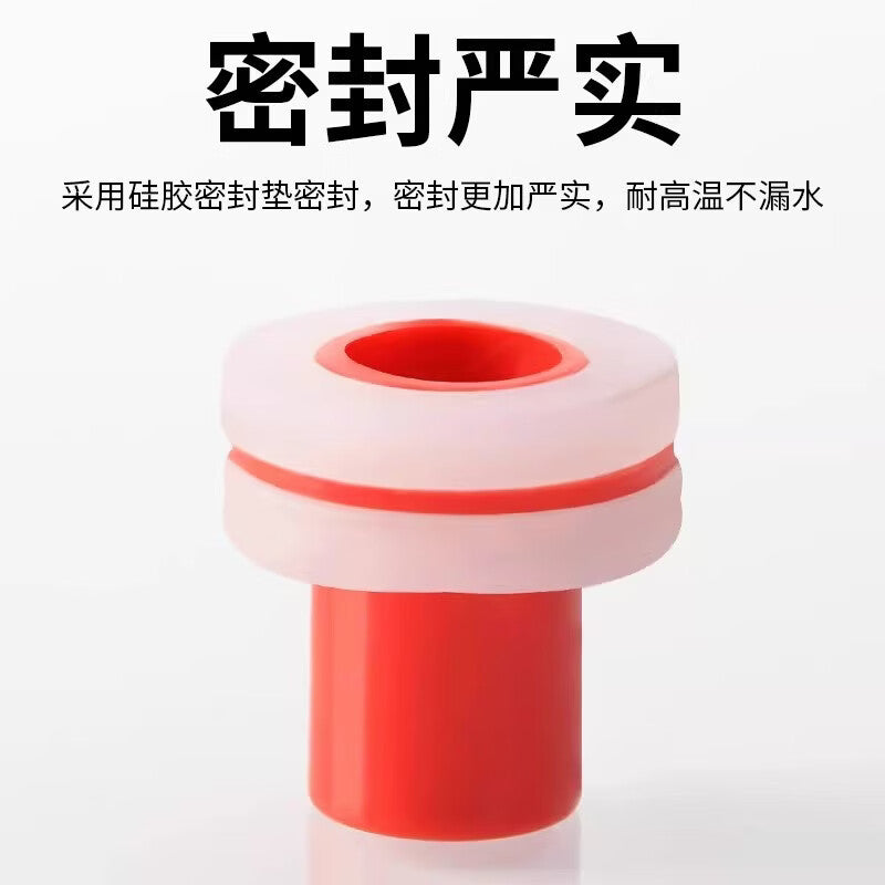TIMMS PTFE-free internal thread sealing gasket, 4/5 PPR silicone gasket, sealing ring, angle valve, leak-proof, high temperature
