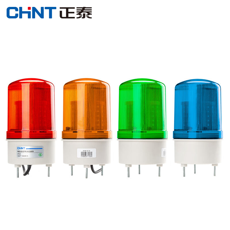 Chint ND2-51SFR Rotating Strobe Warning Light LED Red