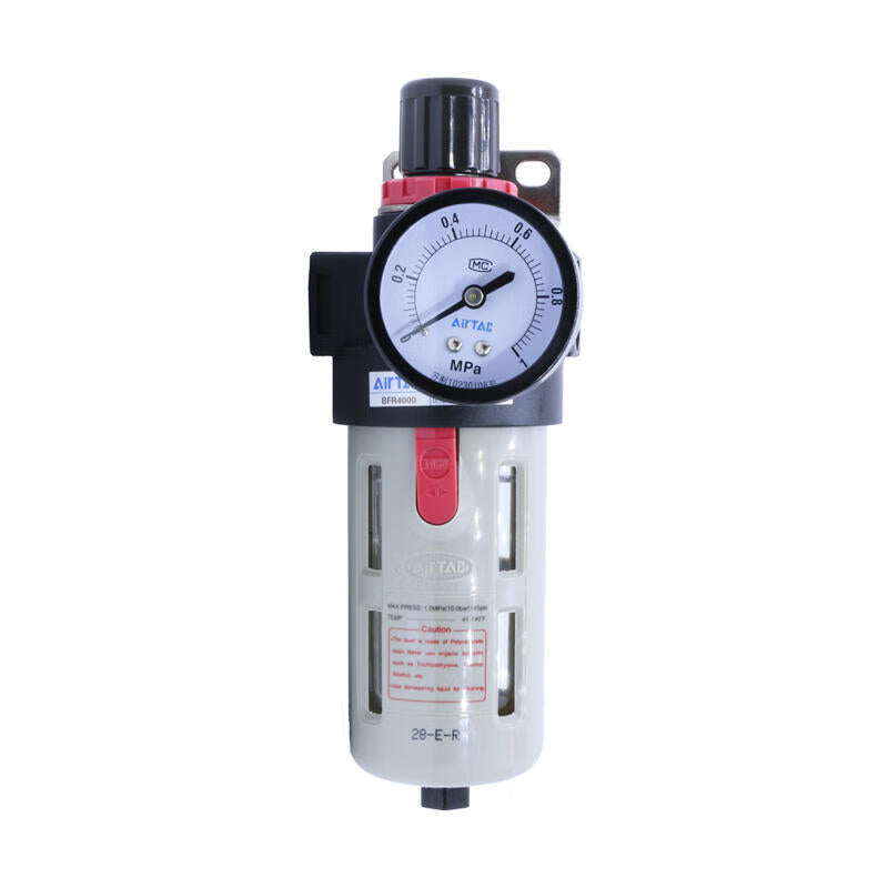 AirTAC air source treatment component, filter pressure reducing valve (attached table, with bracket); BFR4000A1