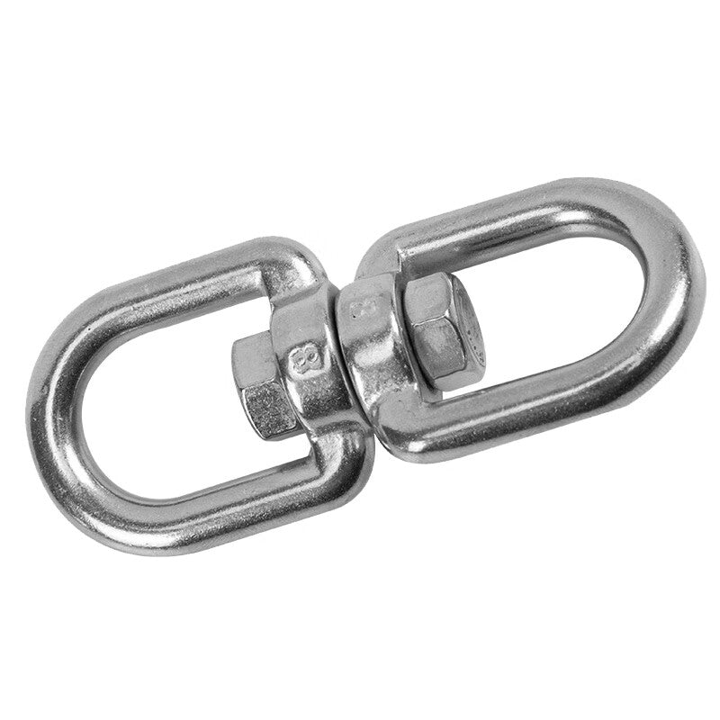 Deyu Crafts 304 Stainless Steel Rotary Ring, Universal Ring, Figure-8 Ring, Chain Link - One Price M8