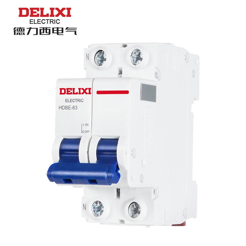 Delixi HDBE-63 2P C 16A 6KA 400VAC HDBE632C16 miniature circuit breaker