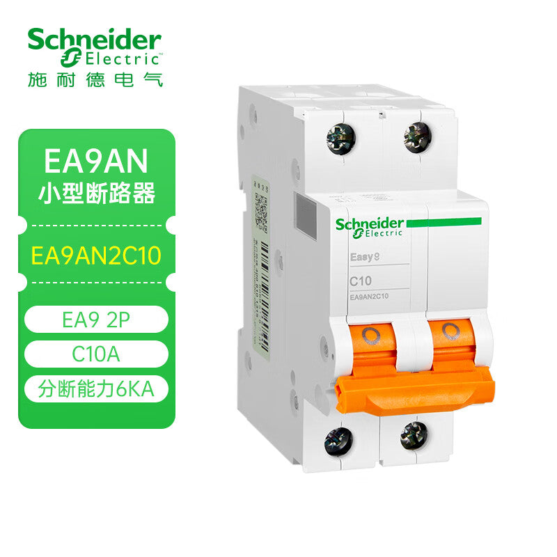 Schneider Electric EA9AN 2P C 10A Circuit Breaker