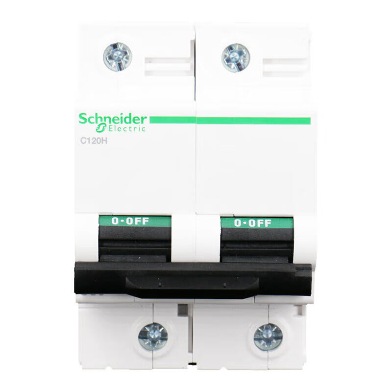 Schneider Electric C120H 2P Circuit Breaker, 125A