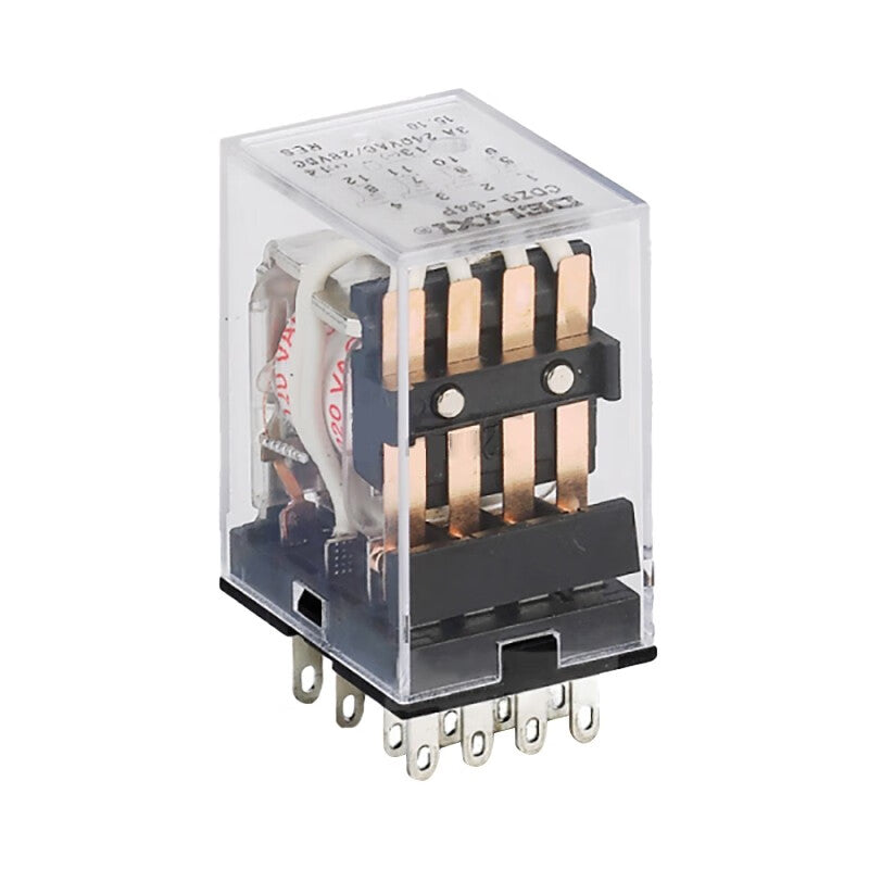 Delixi small electromagnetic relay CDZ9-54PLS AC220V CDZ954PLSZM