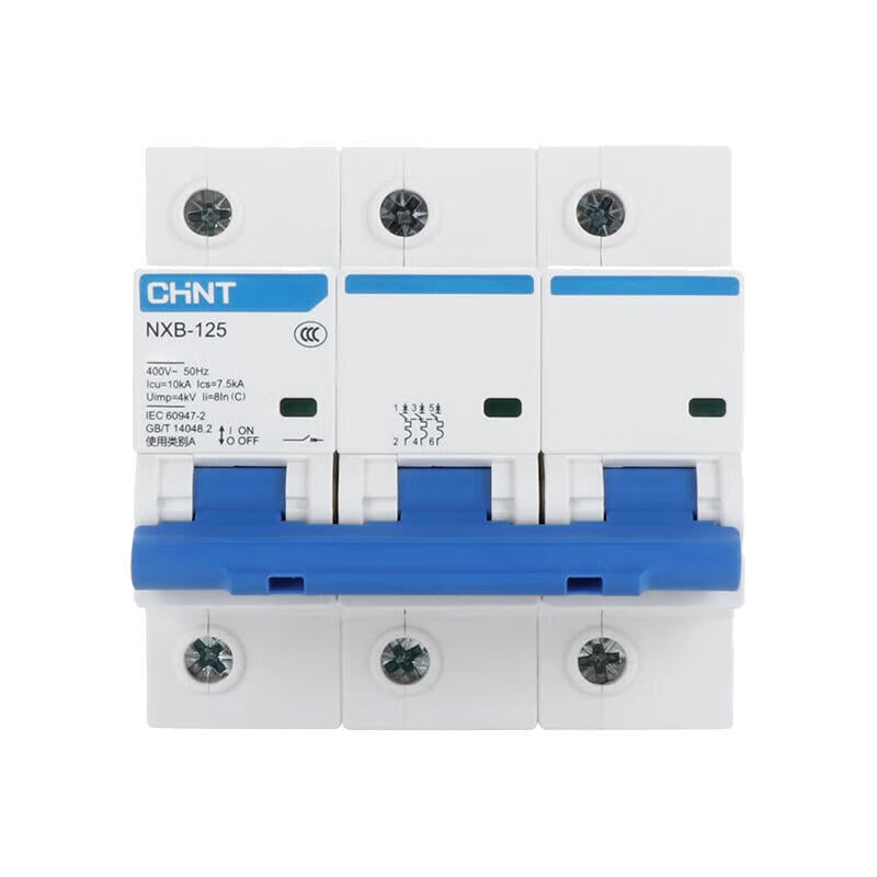 Chint NXB-125 3P C63 Small Circuit Breaker