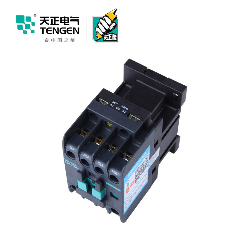 Tianzheng Electric TGC1-0910 220V 50Hz 9A 3NO 1NO 3P 339011300564 AC contactor