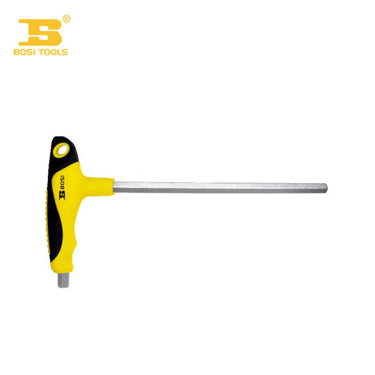 Persian two-color handle T-shaped flat head hexagon wrench 8mm with BS428208 model design