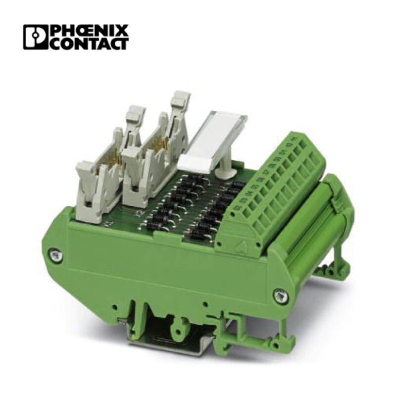 Phoenix VARIOFACE interface module, redundant connection for 2x8 input channels (SIMATIC® S7/S5) via 2xFLK14 spring terminals; FLKM14/FLK14/ZFKDS/DO8/SO200