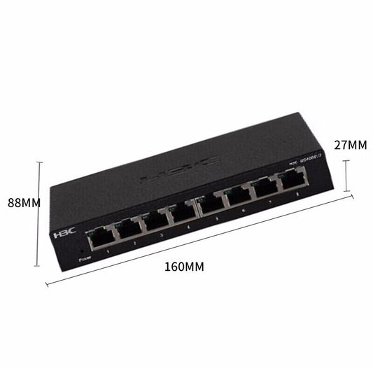 H3C MS4008V2 Enterprise-level Network Security Monitoring 8-port Gigabit Switch 6KV Lightning Protection Non-network Management Plug-and-Play Network Splitter