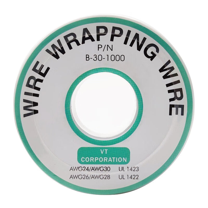 Drop-in 30# Flying Wire, Single Core OK Wire, PCB Jumper Wire, Circuit Board Connector Wire, Tinned Copper Core Connector Wire, Black, 30AWG