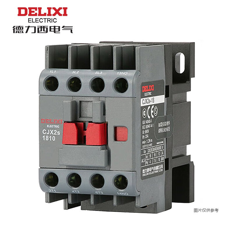 Delixi Electric CJX2s-1811 220V/230V 50Hz RoHS 18A 1NO+1NC CJX2S1811M AC contactor