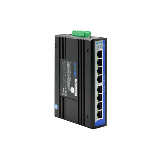 UOTEK 100M 8-port industrial switch unmanaged Ethernet switch rail installation; UT-6408W