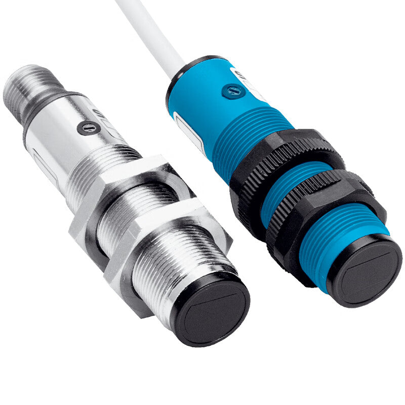 SICK cylindrical photoelectric sensor; VTE18-4N4712