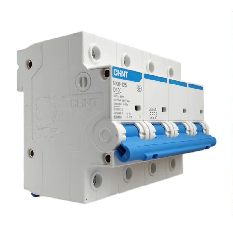 Chint NXB-125 4P D100 Small Circuit Breaker