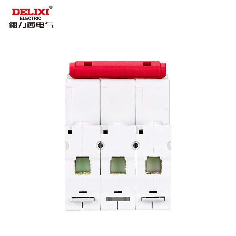 Delixi air switch small circuit breaker DZ47s C type 3P 63A