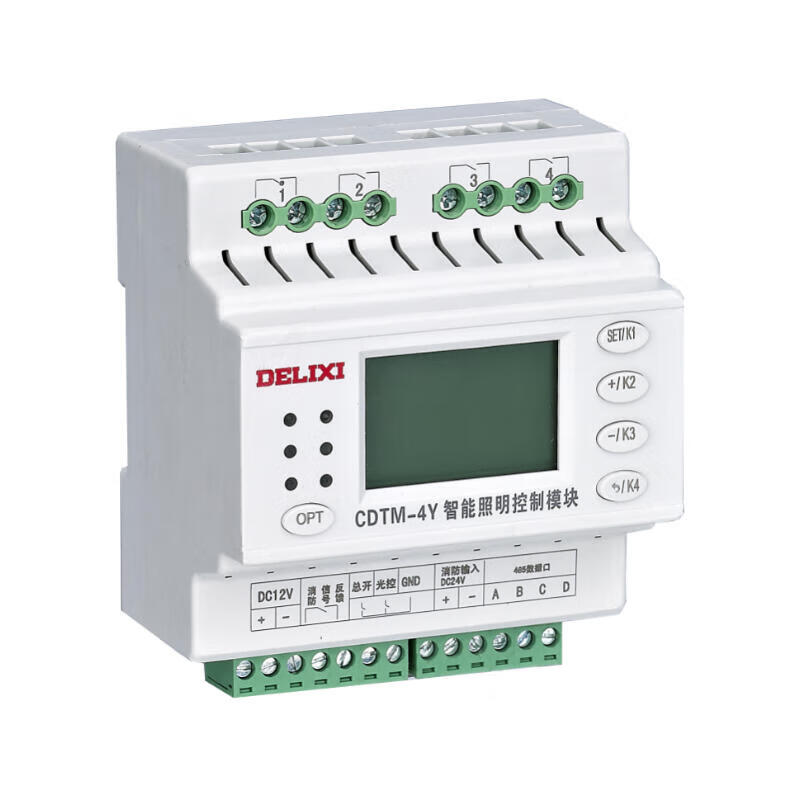 Delixi Electric Lighting Control Module; CDTM-4Y DC12V 16A