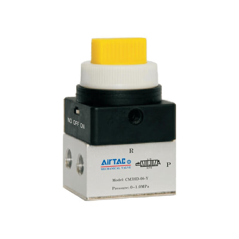 AirTAC Double-acting selector manual valve (1/4); CM3HD08Y