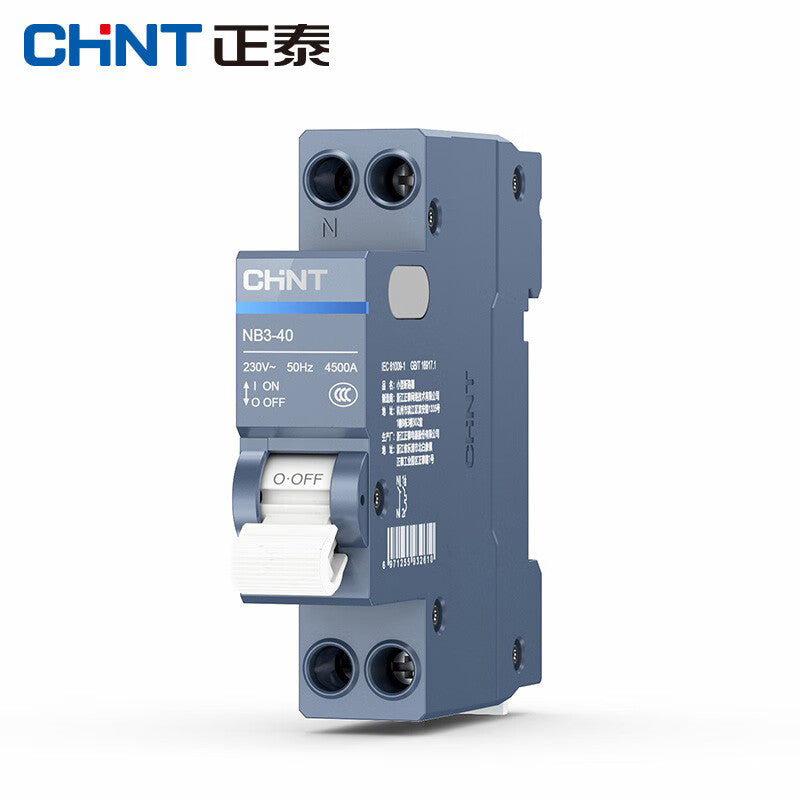Chint NB3-40 1P+N Circuit Breaker C20 (3 Pack)