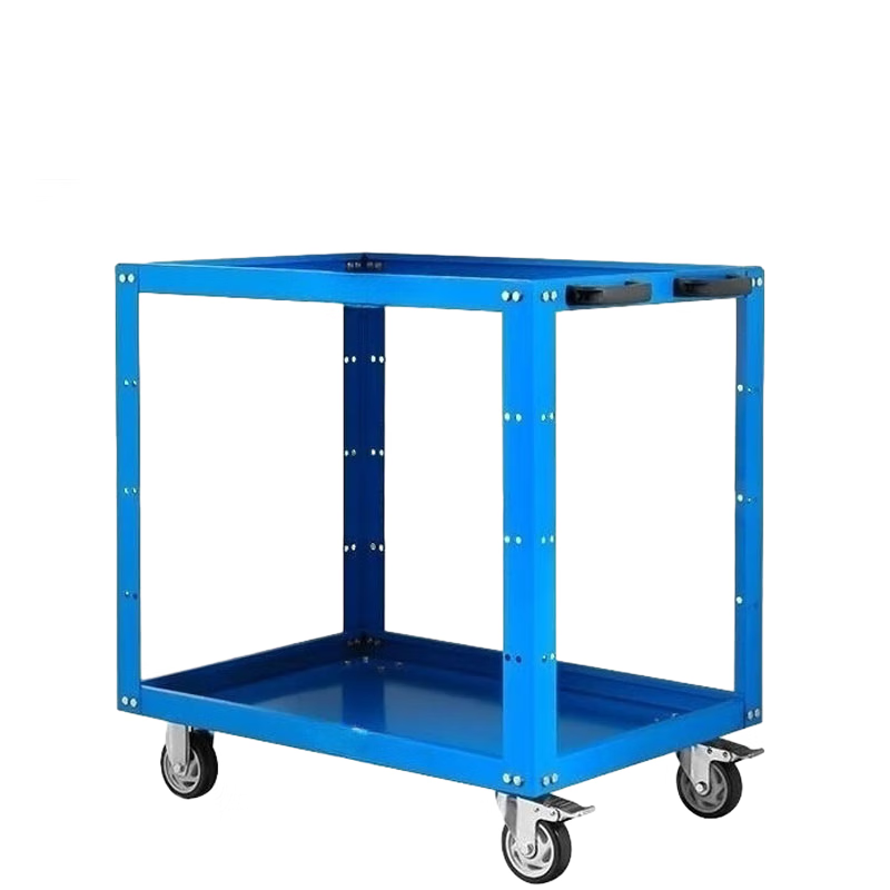 Greener tool cart trolley auto repair cabinet workshop storage rack three-layer repair box mobile trolley heavy duty