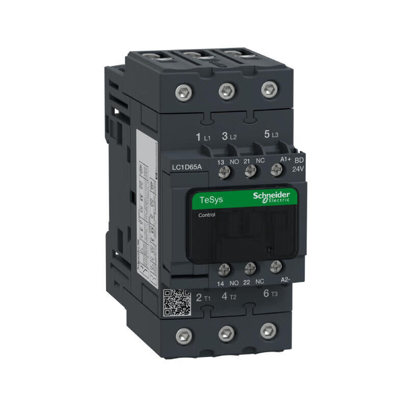 Schneider Electric TeSys D Series 65A AC Contactor with DC Coil